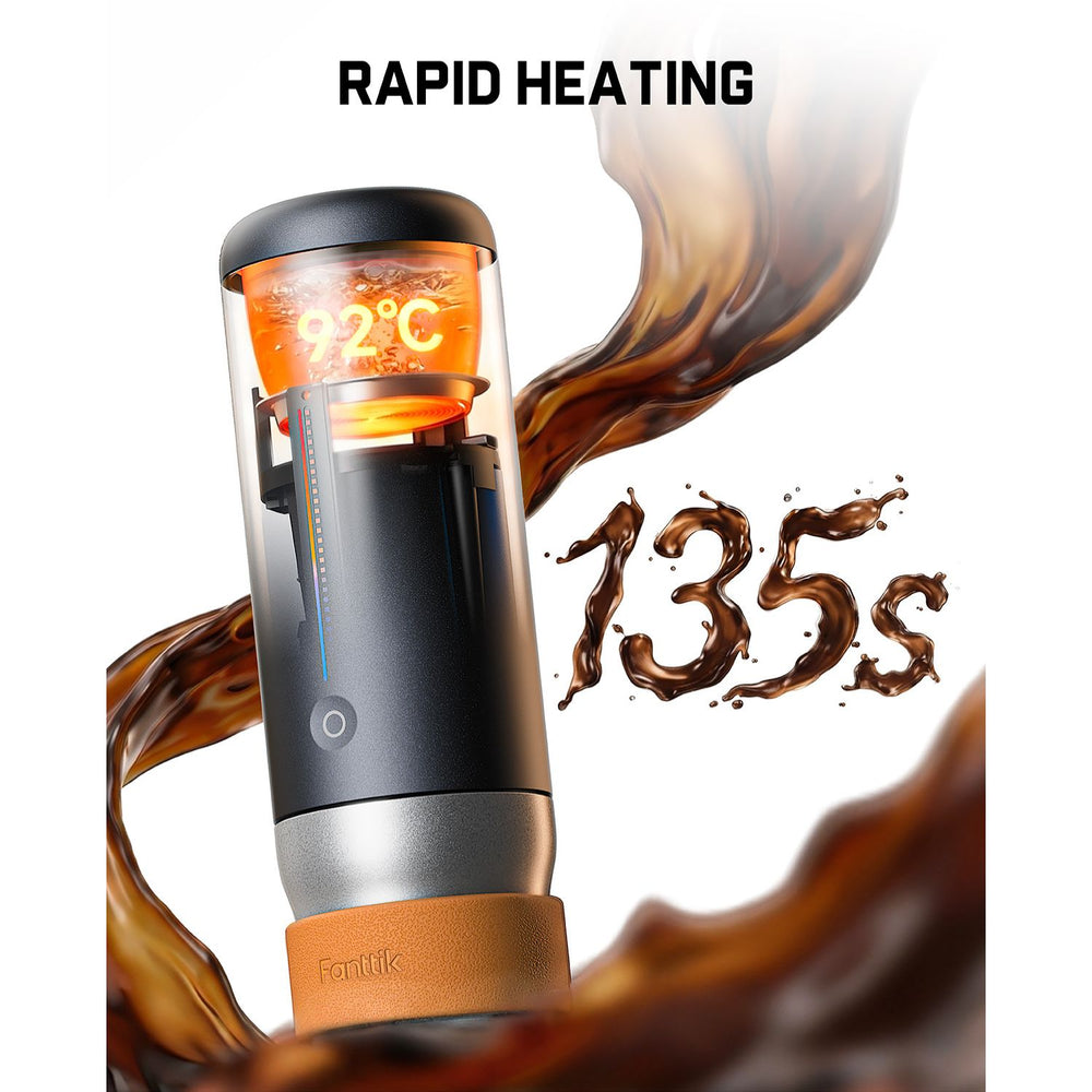 Rapid heating 92°C in 135s